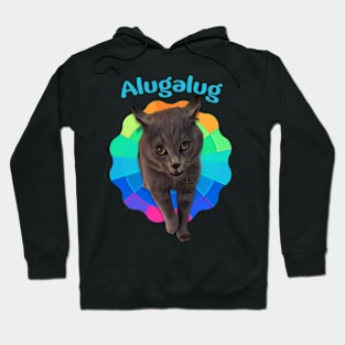 Alugalug Meme Cat ,Singing Cat Hoodie